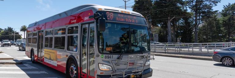 28 19th Ave bus on route
