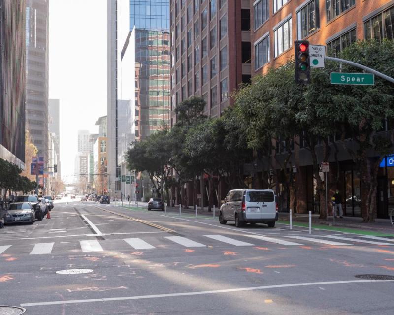 Howard Street and Spear Street