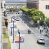Aerial view of Beach/Embarcadero intersection