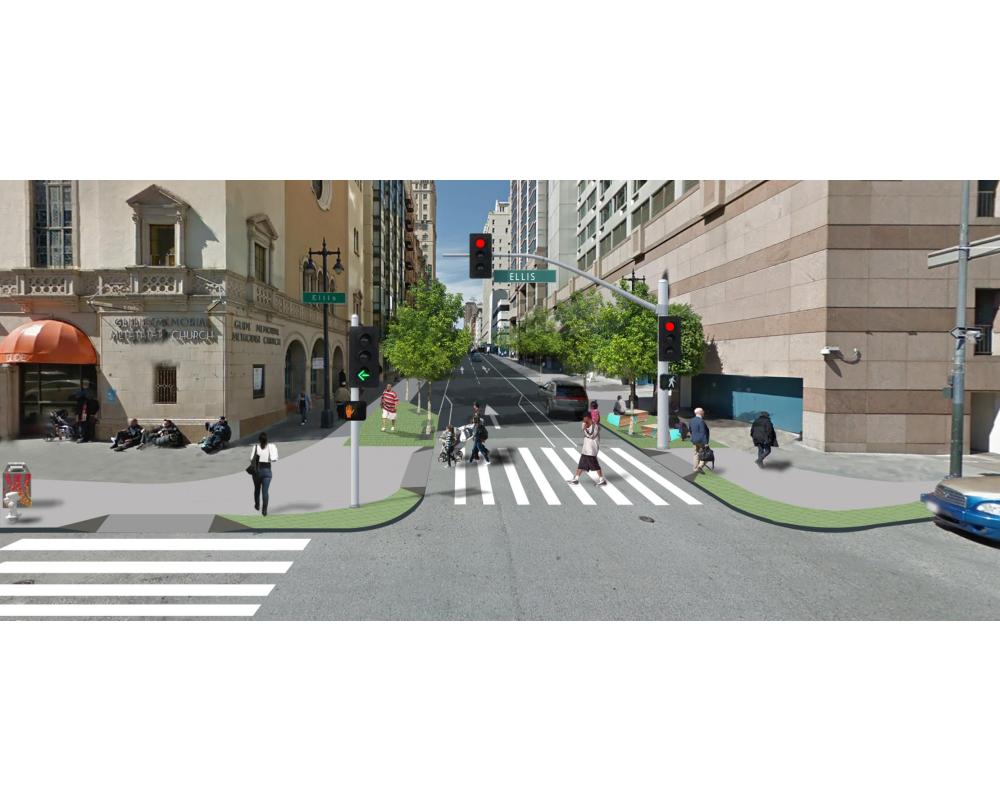 Safer Taylor Conceptual Intersection Design (Taylor & Ellis)